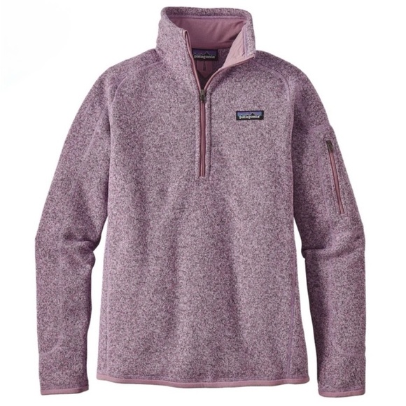 Patagonia Sweaters - Women's Purple Quarter-Zip Sweater